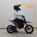 ELEKTRISCHE KINDER PITBIKE ILX1000 Blauw