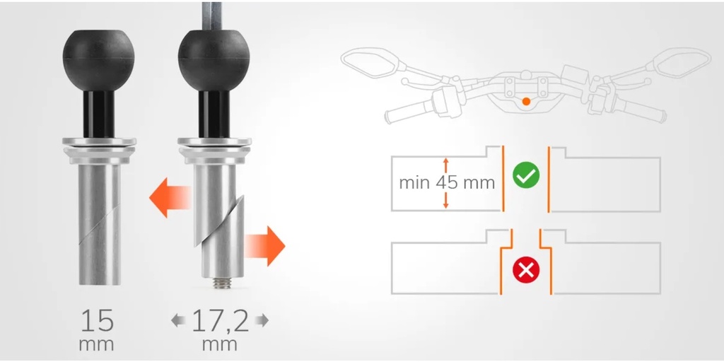 Opti-Tube ⌀ 15-17,2 MM