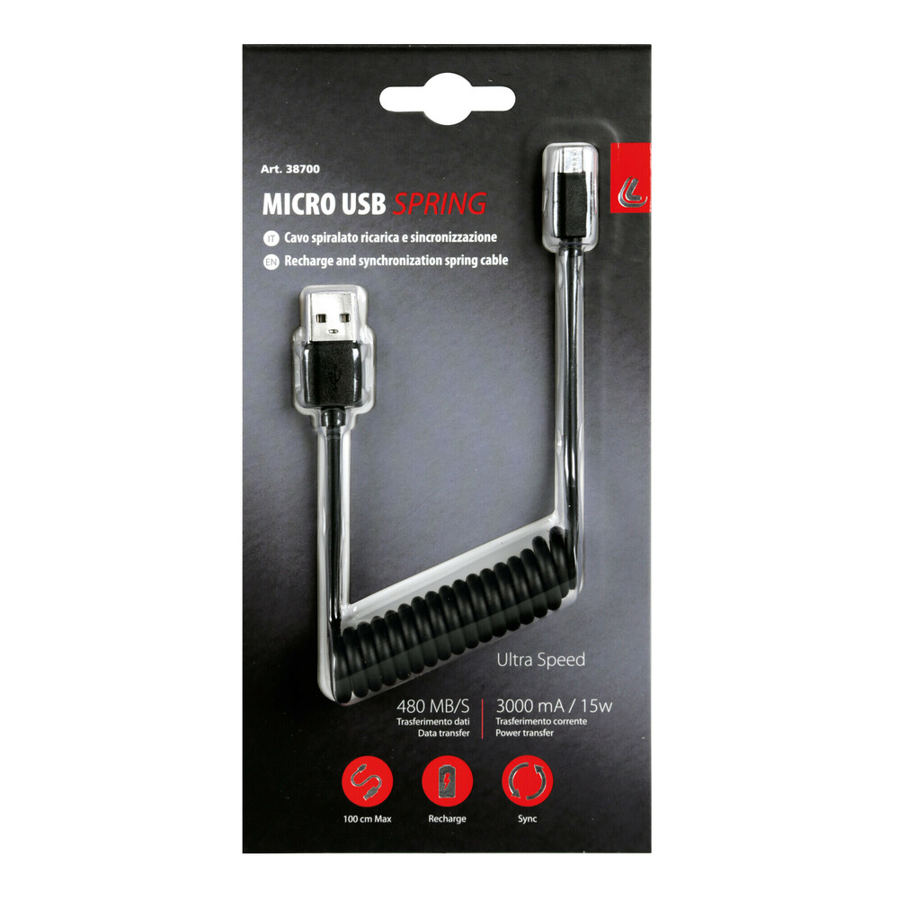 Opti- Micro USB Spring  