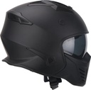 Vito Skull Helm Mat zwart