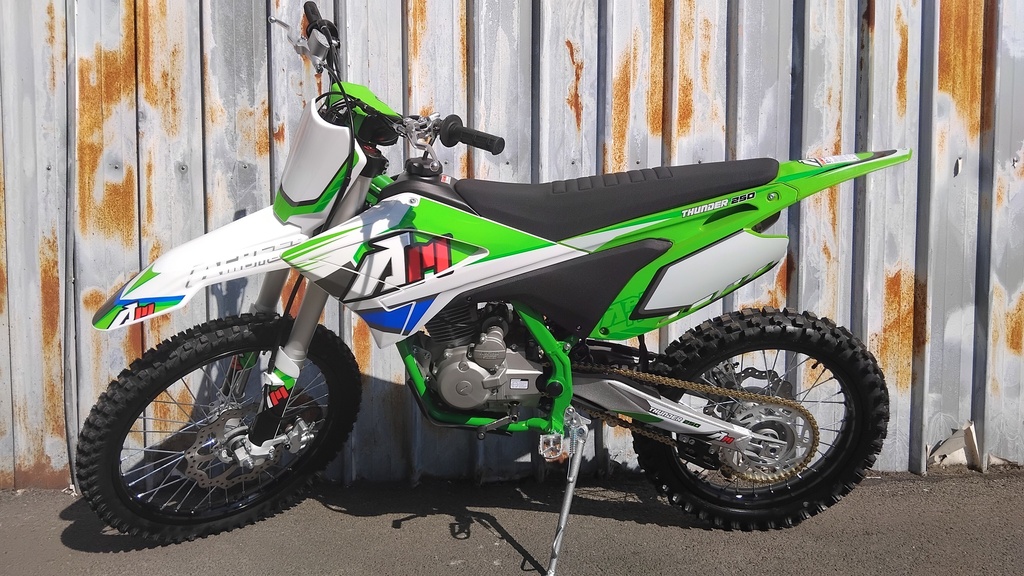 Apollo Thunder 250cc Pitbike - Groen