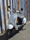 Fly Retro Scooter Wit / Zwart
