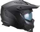 Helm Jet Predator mat zwart