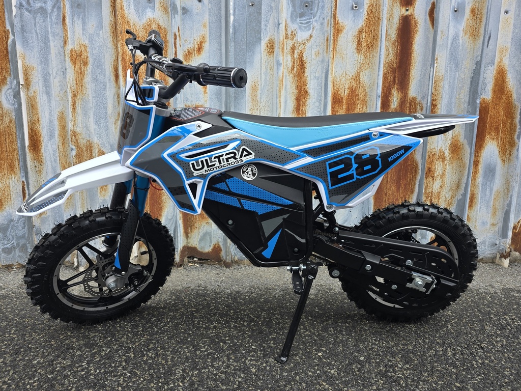 Elektrische Kinder Pitbike ILX1000 Blauw