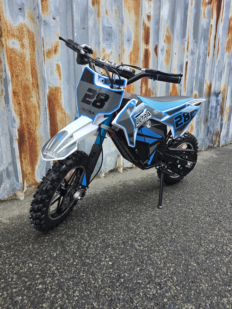 Elektrische Kinder Pitbike ILX1000 Blauw