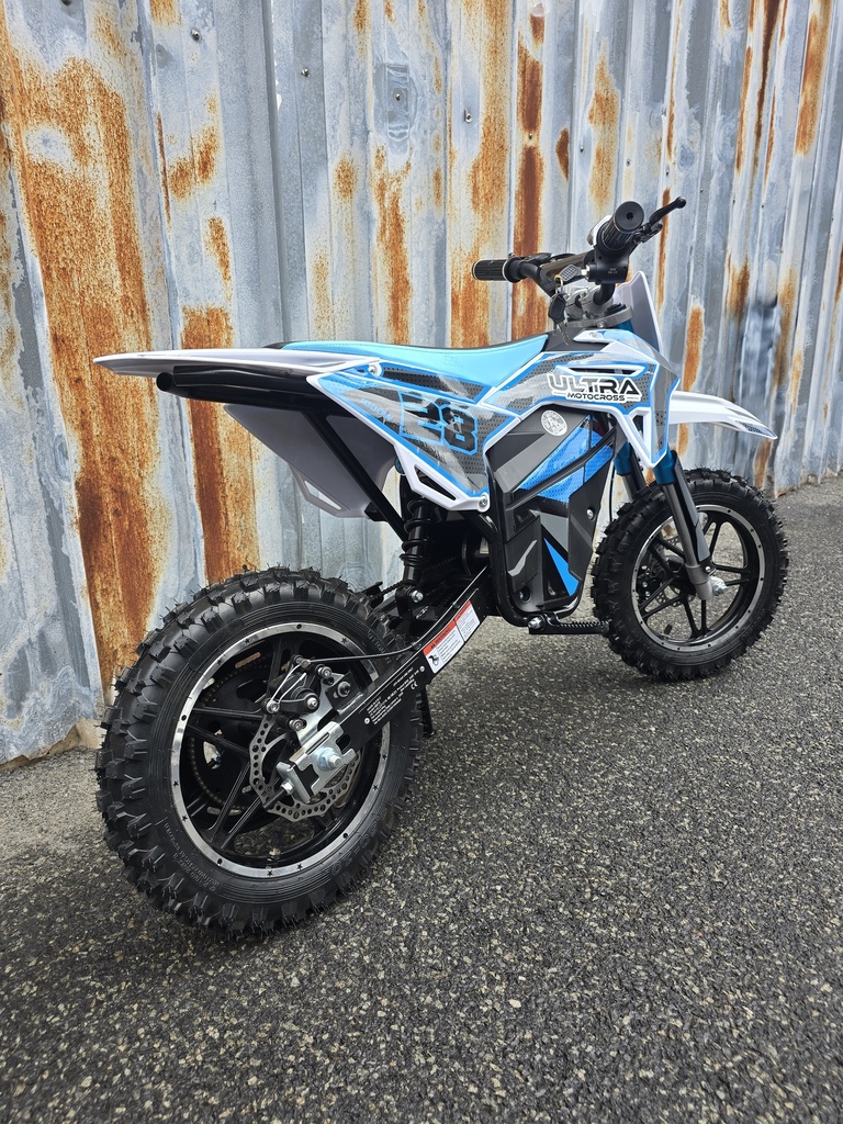 Elektrische Kinder Pitbike ILX1000 Blauw