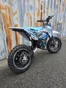 Elektrische Kinder Pitbike ILX1000 Blauw