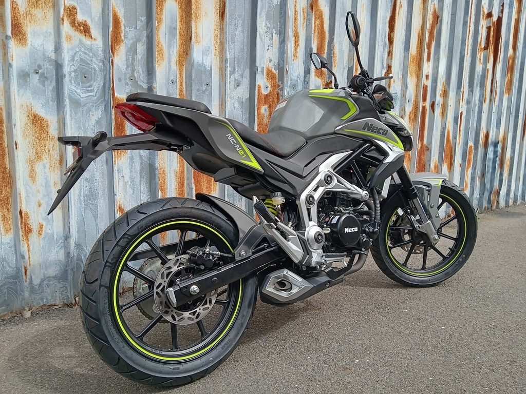 NECO NC-N01 Grey/Yellow125cc Motor Kopen | A1 Motor België | WestBikes