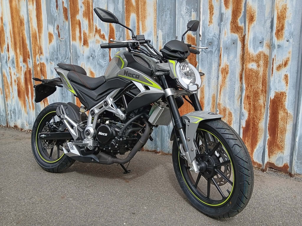 NECO NC-N01 Grey/Yellow125cc Motor Kopen | A1 Motor België | WestBikes