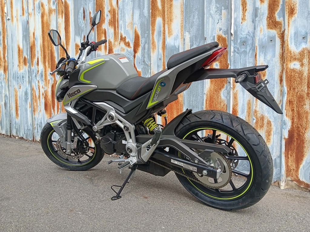 NECO NC-N01 Grey/Yellow125cc Motor Kopen | A1 Motor België | WestBikes