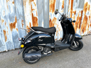 Zoë Retro Scooter  Zwart