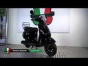 GTS Retro scooter Toscana Dynamic Black Pearl