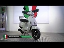 GTS Retro scooter Toscana Dynamic Borsaco Grey