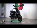 GTS Retro scooter Toscana Dynamic mat carbon zwart