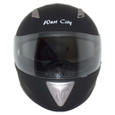 INTEGRAAL HELM WEST CITY ZWART MAT MET ZONNESCHERM