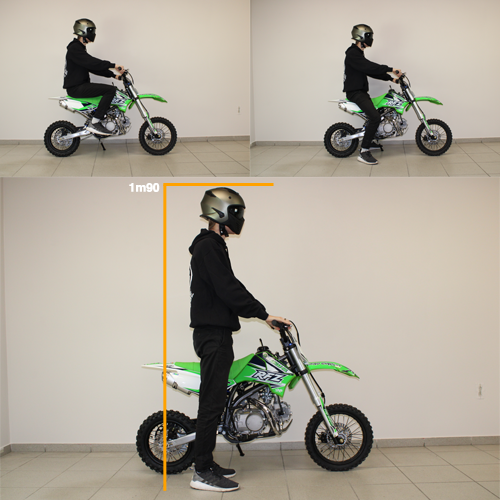 Pro RFZ Pitbike Groen 125cc 14"