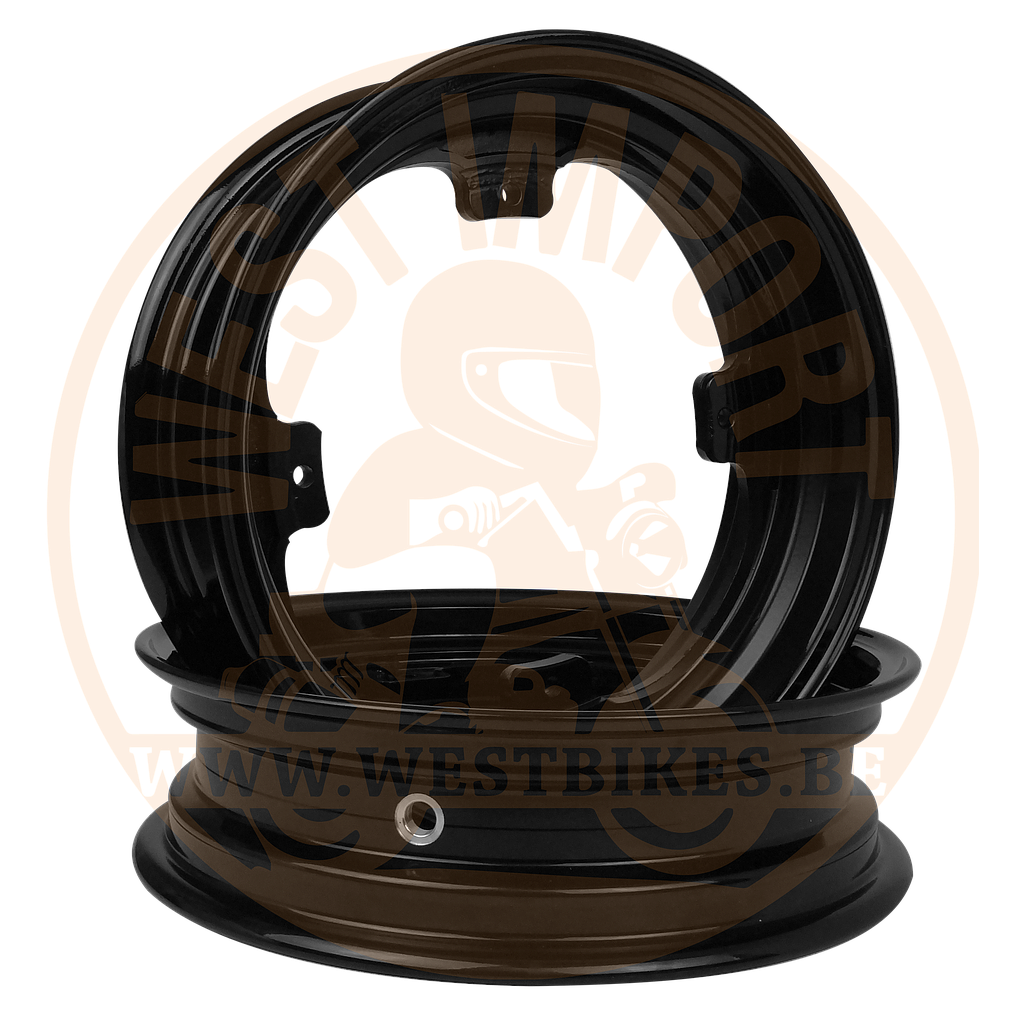 Jantes 12" Tubeless Noir Dax Set