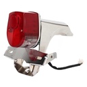 NT Taillight Red And Chrome Taillight Bracket - Dax