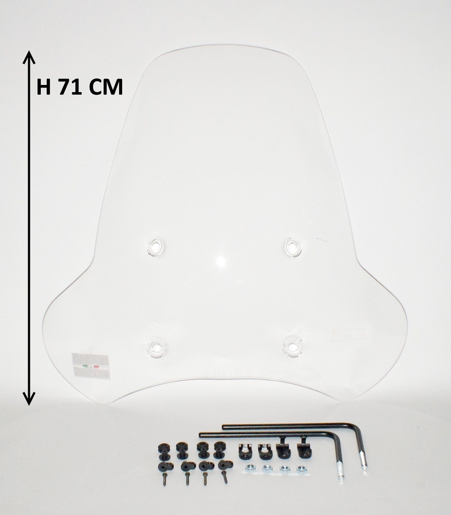 Pare-Brise Transparant Ou Fumé - Zoë/Lowigi/E-Lowigi