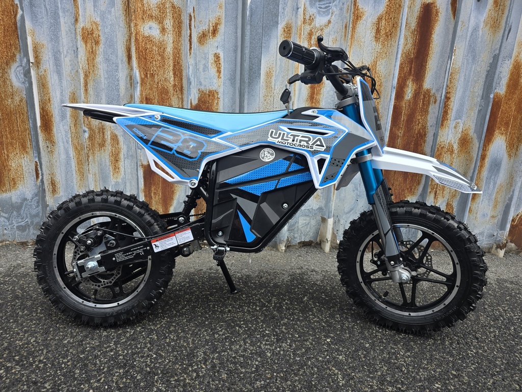 Elektrische Kinder Pitbike ILX1000 Blauw
