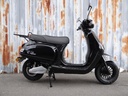 E-line Electric Retro Scooter Black