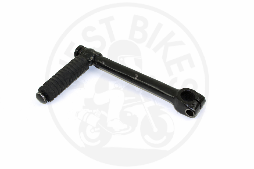 Kickstartpedaal 90° Zwart Of Chrome (Dikke As)