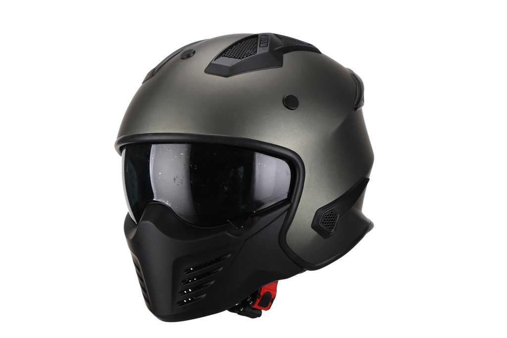 Casque Vito Skull Titanium