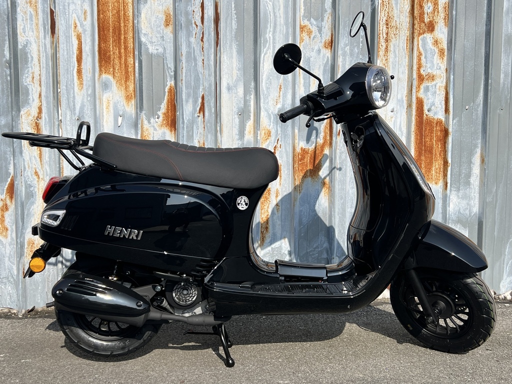 Henri Sport Scooter Noir Brillant