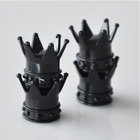Valve Caps Crown Set