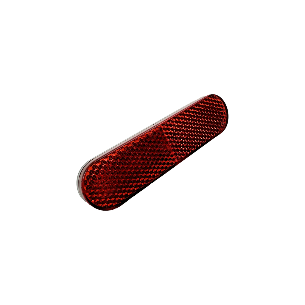 Réflecteur Rouge Ovale Universel Avec Filetage M5 (1pcs)