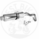 Upwards Exhaust Chrome Rep. - Dax