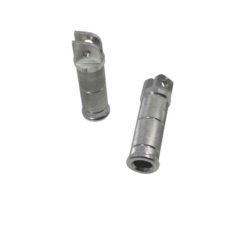 CNC Footrests 31mm Chrome - Aluminium - Dax/Monkey/Gorilla