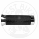 Leather Handles - Chrome - 22mm - Universal