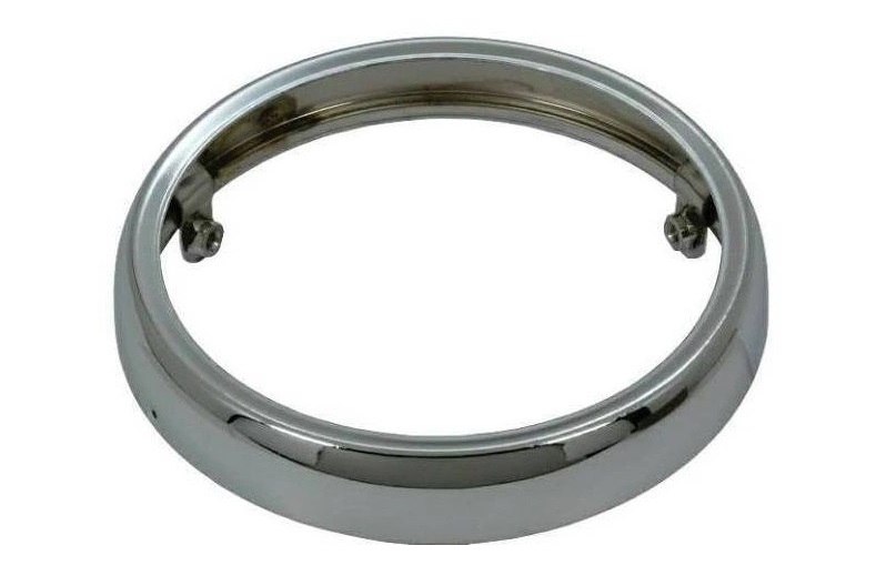 Headlight Ring Chrome - 2-Hole - Monkey