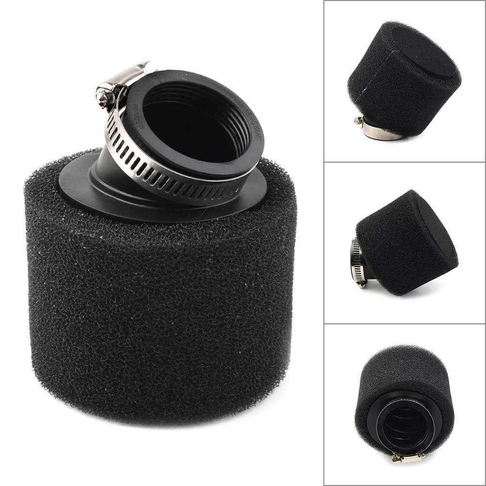 LUCHTFILTER SCHUIM GROOT ZWART Ø48MM