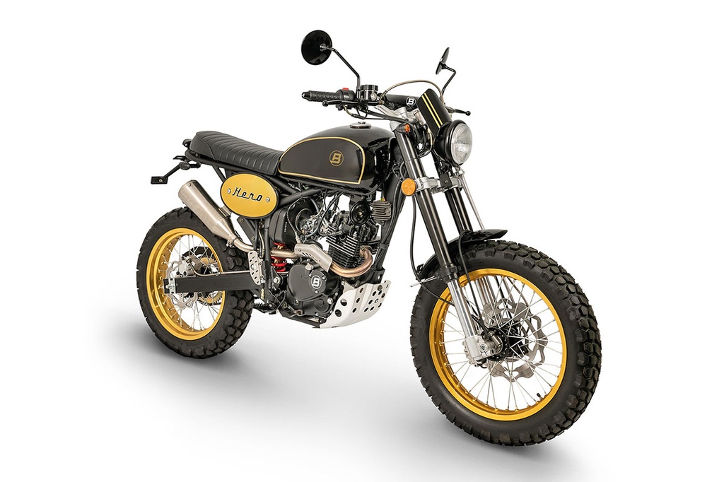 BLUROC - Hero 125 - Gold / Black