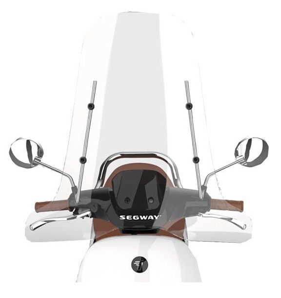 Segway windscherm met chromen bevestigingsbeugel E125S