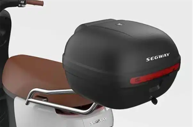 Segway topkoffer met chromen drager