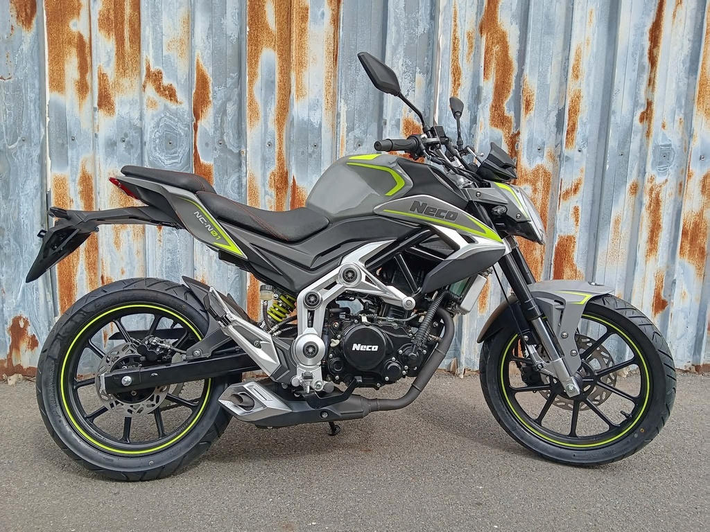 NECO NC-N01 Grey/Yellow125cc Motor Kopen | A1 Motor België | WestBikes