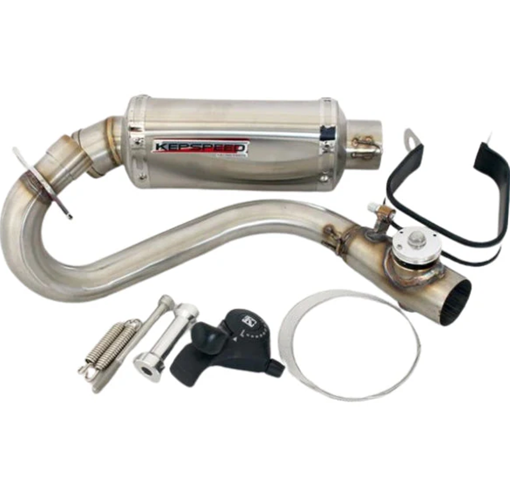 stainless sound adjust uitlaat voor Monkey