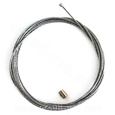 Dell’Orto throttle cable – 2.50 m x Ø 1.2 mm + cable clamp