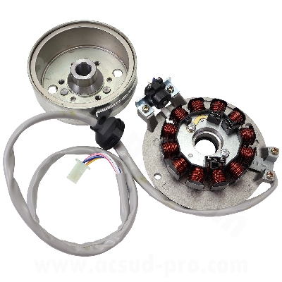 Complete Stator voor MBK Booster / Yamaha BW’s 2004–2017 / MBK Stunt vanaf 2003