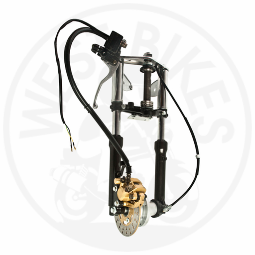 [BS0677 WB-01610] Voorvork Met Schrijfrem En 8" Naaf