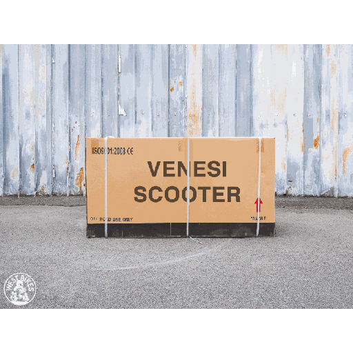 Venesi Retro Scooter Krat / Bouwpakket