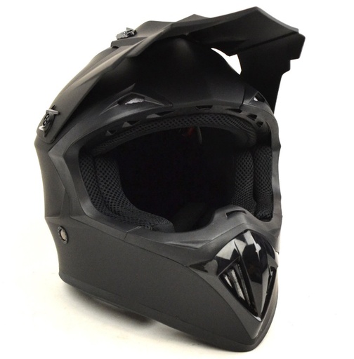 Casque West City Cross Noir Mat