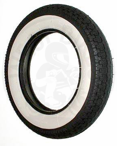 [BS1733 WB-01613] White Walls Buitenband 3.50/10"