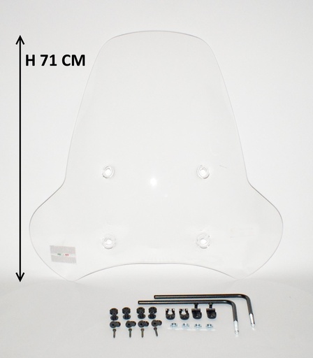 Windscreen Clear Or Smoke - Zoë/Lowigi/E-Lowigi