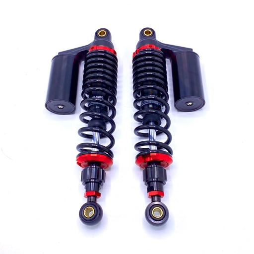 [BS2117] Ressort à pression de gaz noir/rouge 330mm réglable - Dax/Monkey/Gorilla