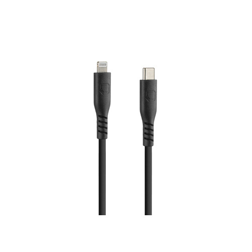 [WB-00018] Siliconen Oplaad- & Synchronisatiekabel - Usb C -> Apple 8 Pin - 60cm