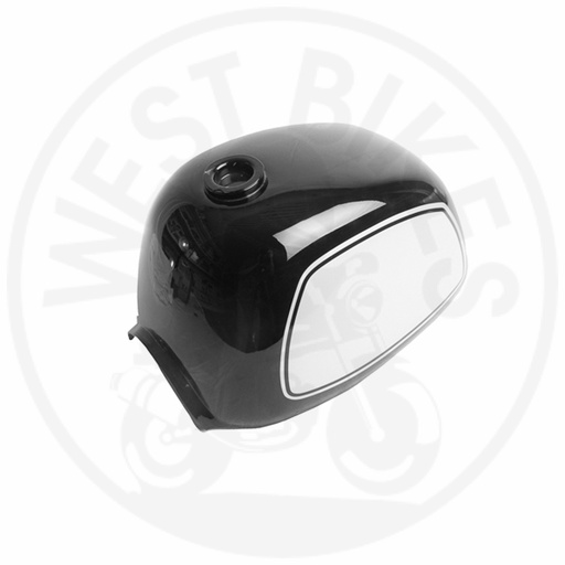 [BS0150 WB-01261] Benzinetank Zwart 4.5L - Gorilla